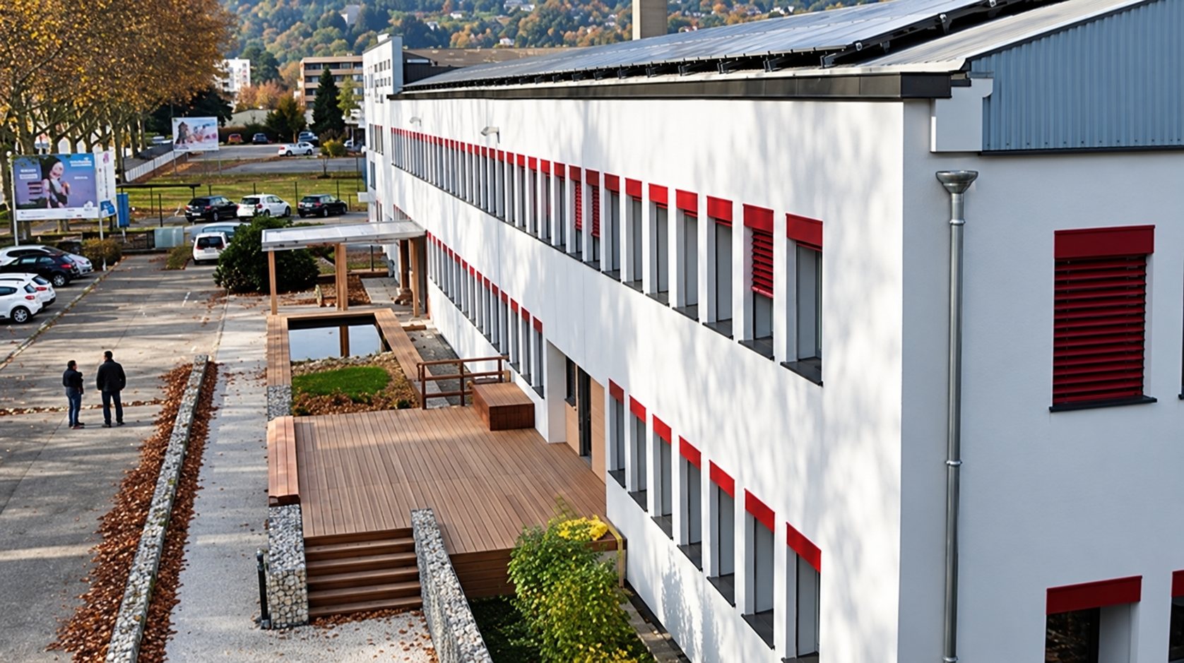 Rénovation d’un bâtiment de bureaux objectif « Facteur 4 »
